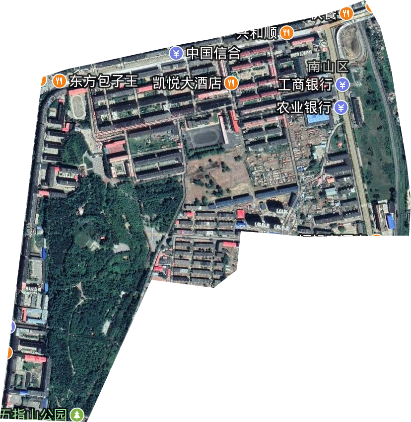 铁西街道卫星图