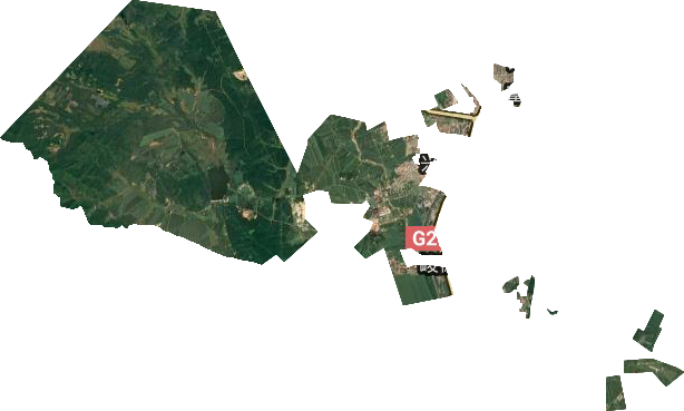 红旗镇卫星图