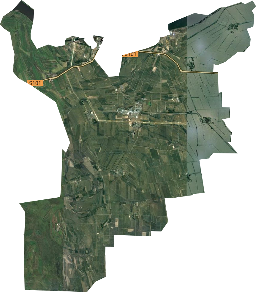 名山农场卫星图