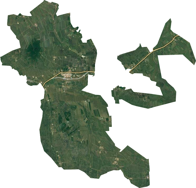 共青农场卫星图
