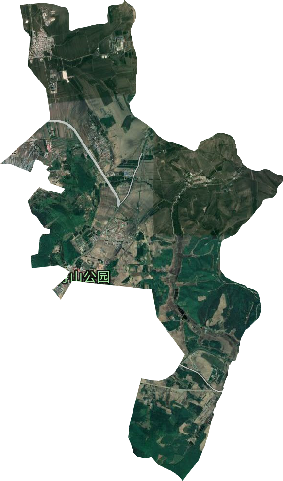 安邦乡卫星图