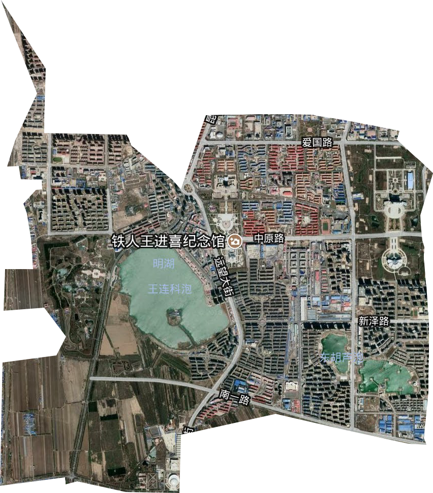 西宾街道卫星图