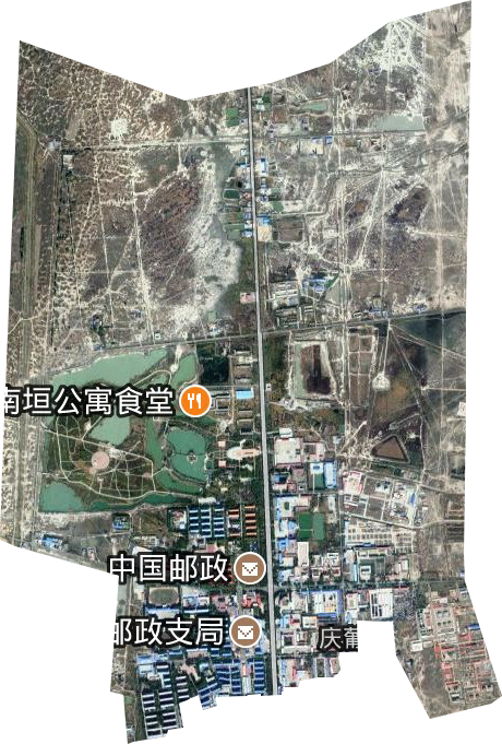 庆葡街道卫星图