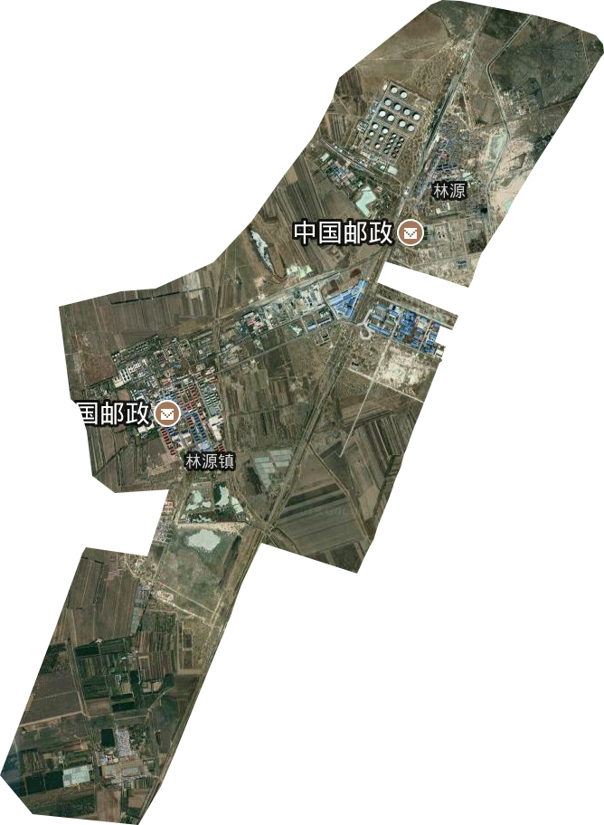 林源镇街道卫星图