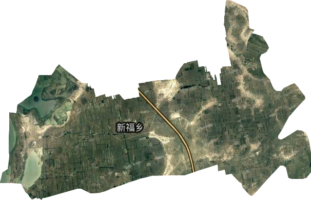 新福乡卫星图