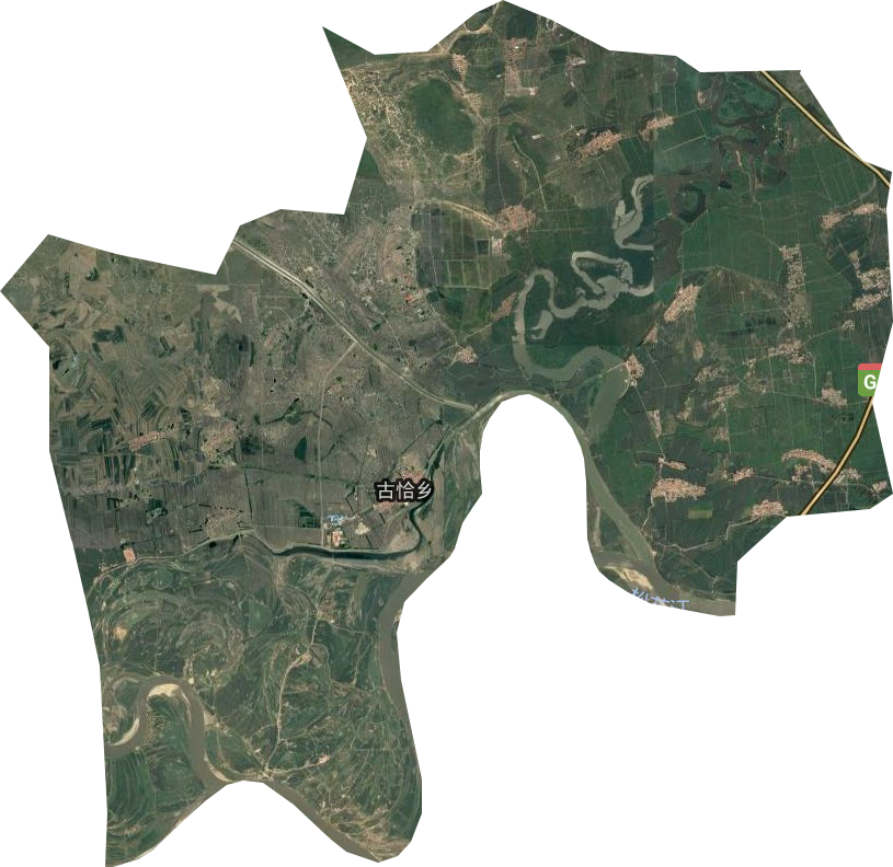 古恰镇卫星图
