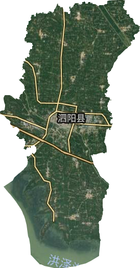 泗阳县卫星图