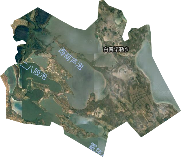 连环湖镇卫星图