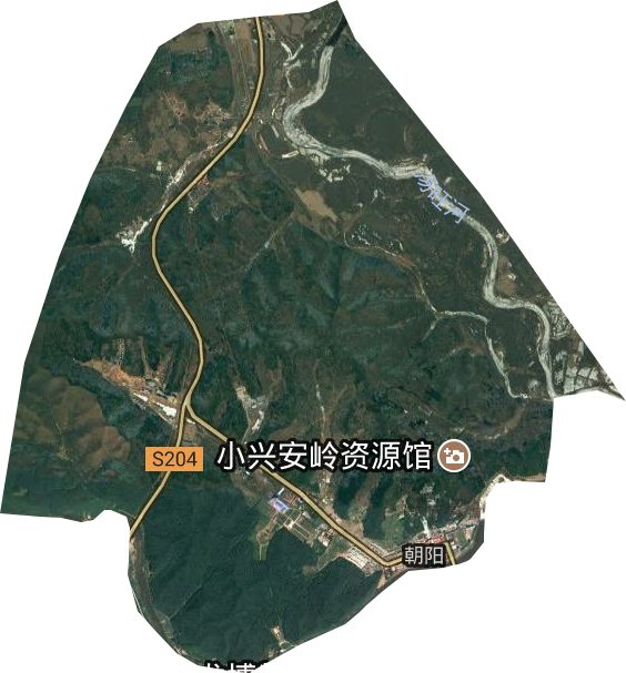 朝阳街道卫星图