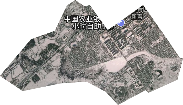 新青街道卫星图