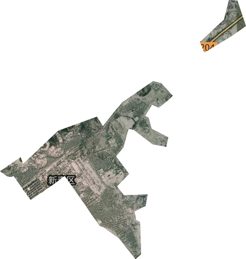 兴安街道卫星图