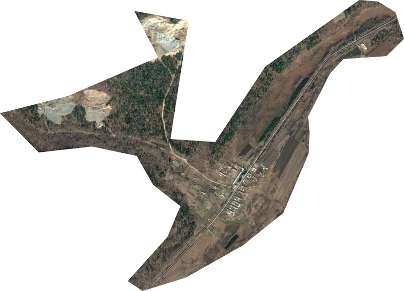 东方红农场卫星图