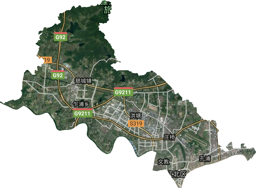 江北区卫星图