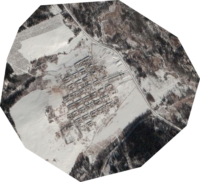美林林场卫星图