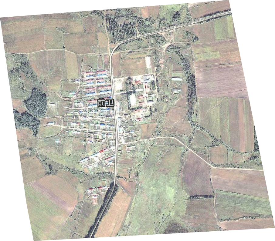 前卫林场卫星图