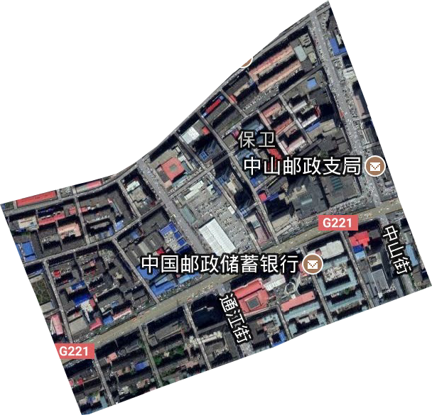 保卫街道卫星图