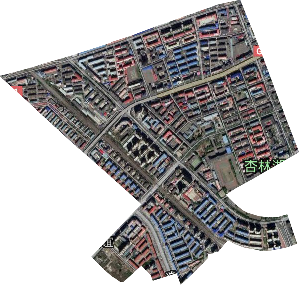长安街道卫星图