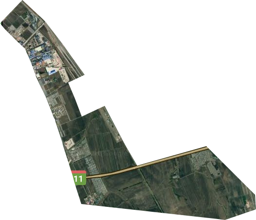 东风区农垦卫星图