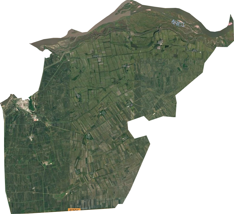 江川农场卫星图