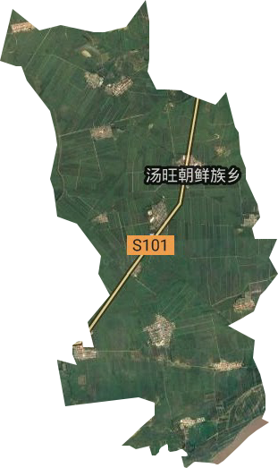 汤旺乡卫星图