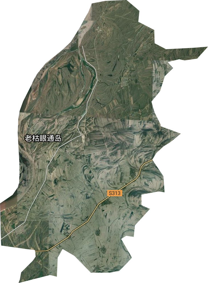 三村镇卫星图