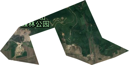 石砬山林场卫星图