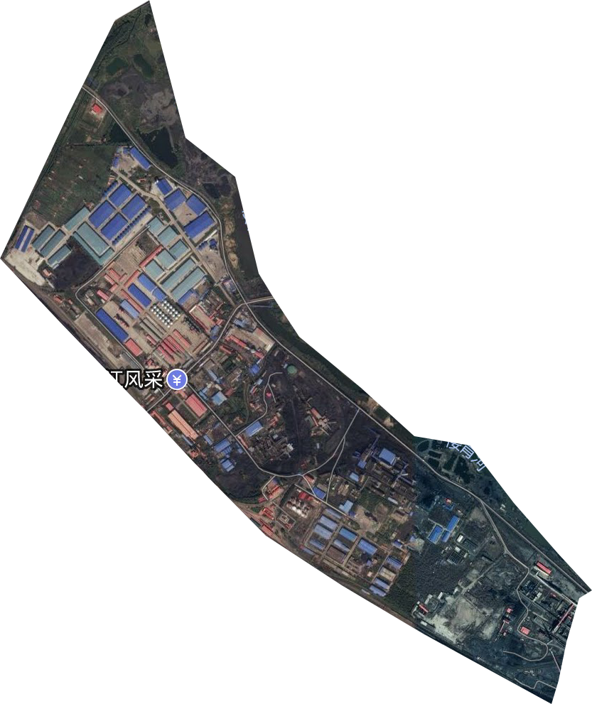越秀街道卫星图