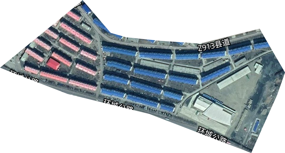 兴安社区服务站卫星图