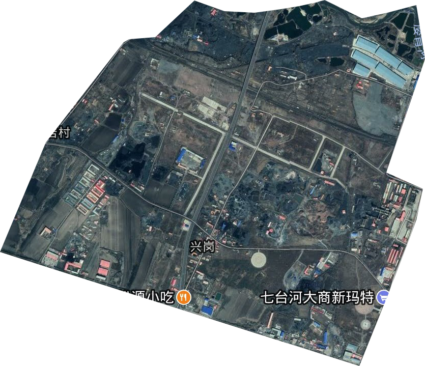 兴岗街道卫星图