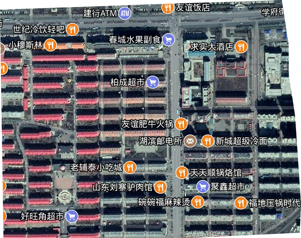 东方社区服务站卫星图