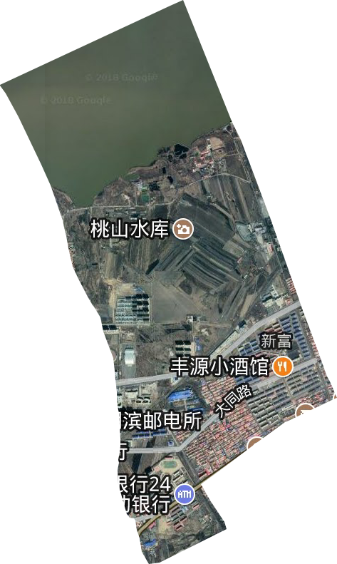 新富街道卫星图