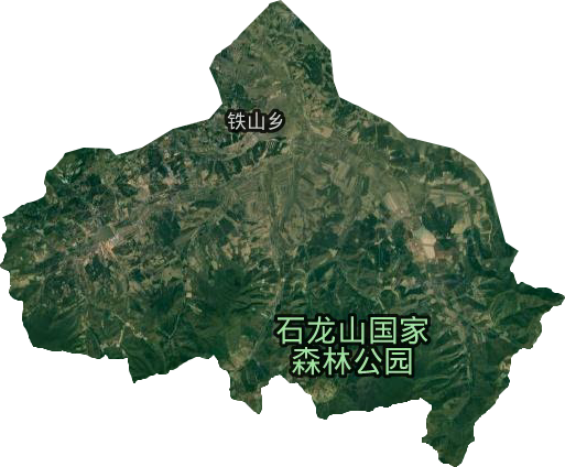 铁山乡卫星图