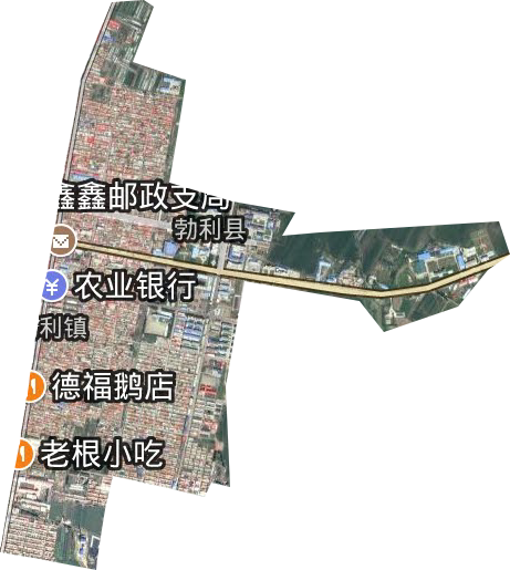新起街道卫星图