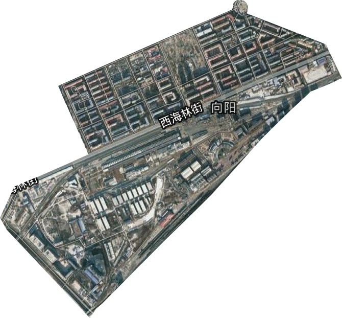 铁北街道卫星图