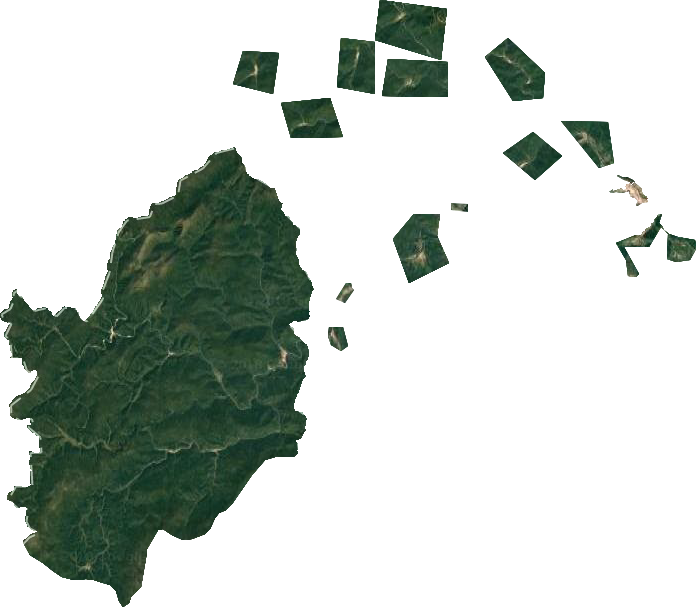 大海林林业局卫星图