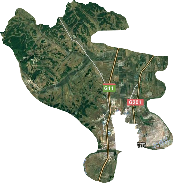 宁安镇卫星图