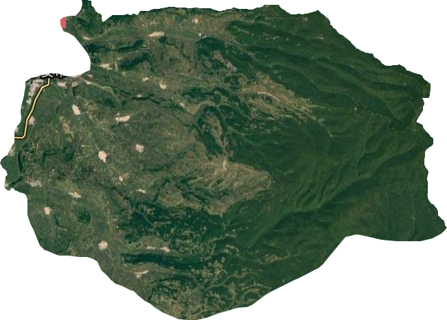 江南朝鲜族满族乡卫星图