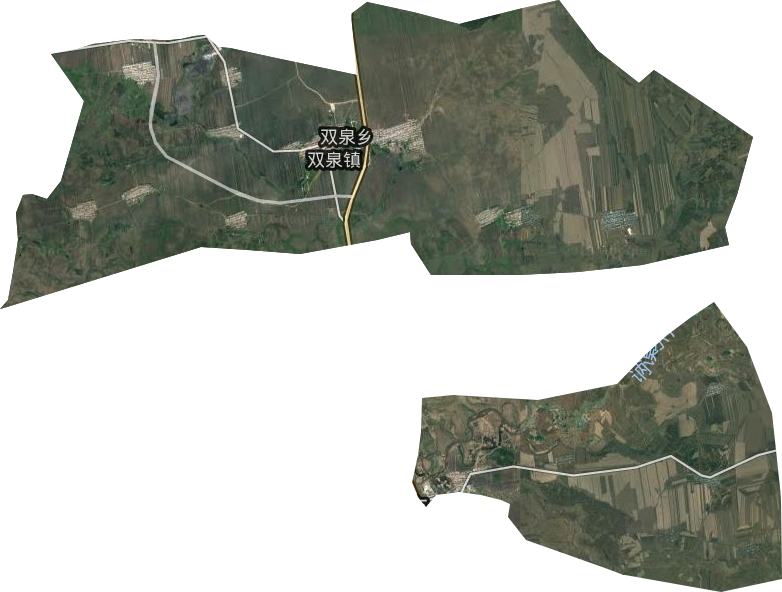 双泉镇卫星图