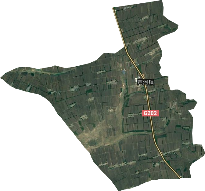 芦河镇卫星图