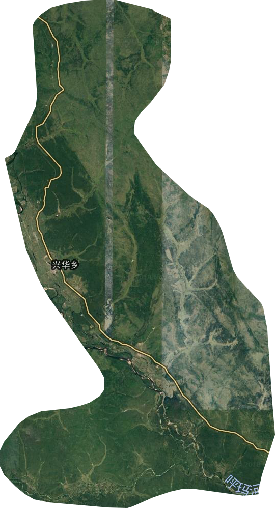 兴华乡卫星图