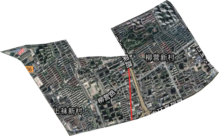 共和新路街道卫星图