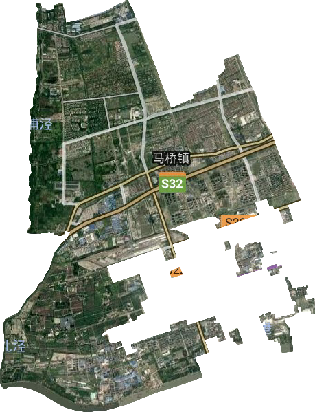 马桥镇卫星图