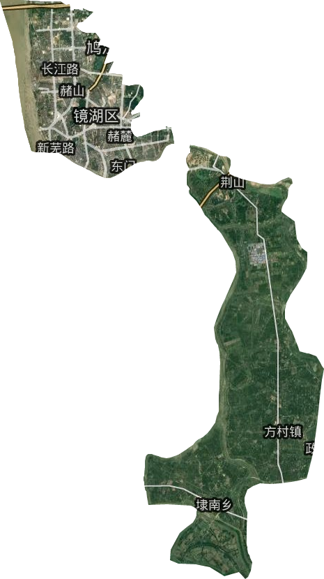 镜湖区卫星图