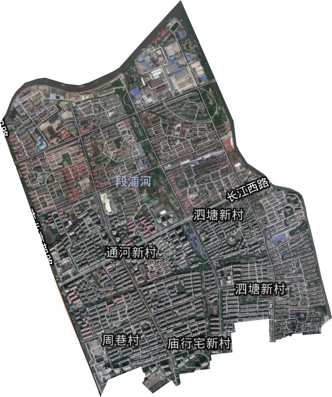 张庙街道卫星图