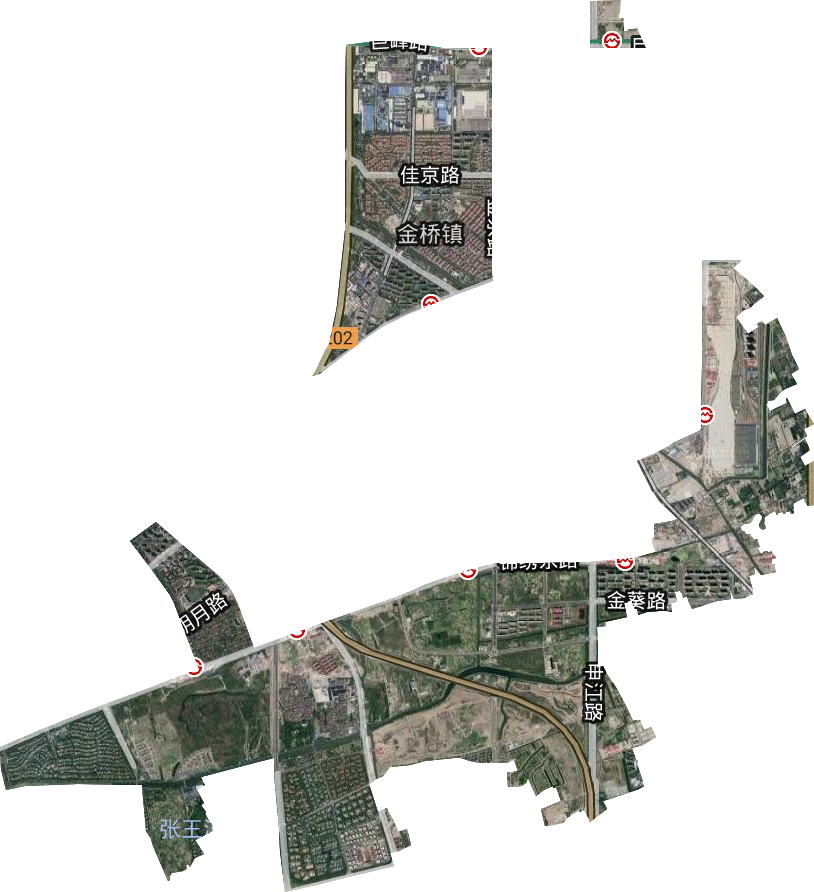金桥镇卫星图