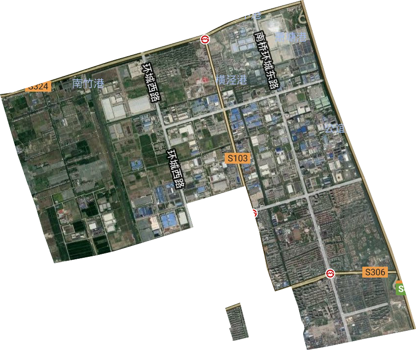 奉浦社区卫星图