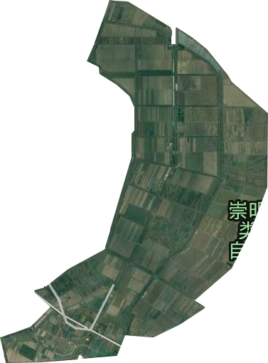 上实现代农业园区卫星图