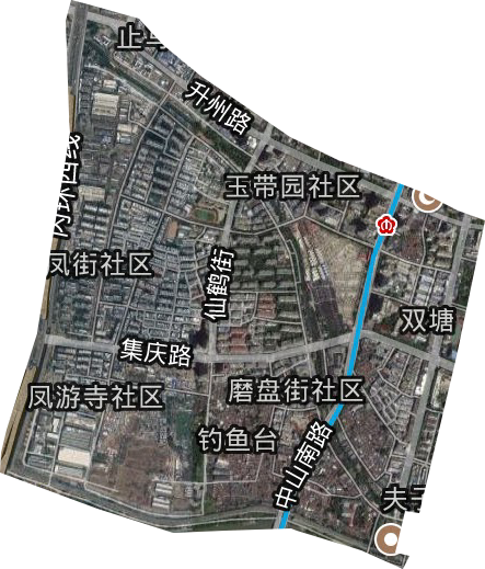 双塘街道卫星图