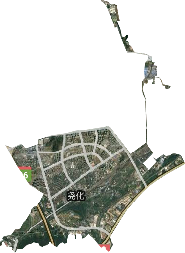 尧化街道卫星图