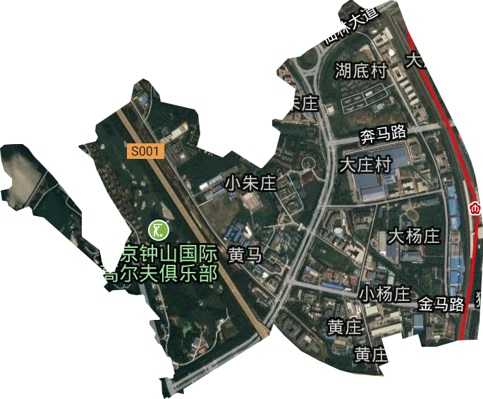 南京市马群科技园卫星图
